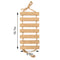 Cat Bridge for Cats Cage Sisal Wooden Rope Ladder Pet Furniture Kitten Step Scratcher Post Kitten Toys Tree Various Sizes